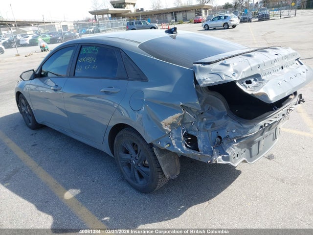 KMHLM4AG9NU309594 Hyundai Elantra Preferred Ivt With Sun And Tech Package