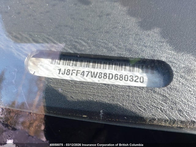 Aukcja sprzedaży 2008 Jeep Compass Sport, vin: 1J8FF47W88D680320, numer aukcji: 40058075