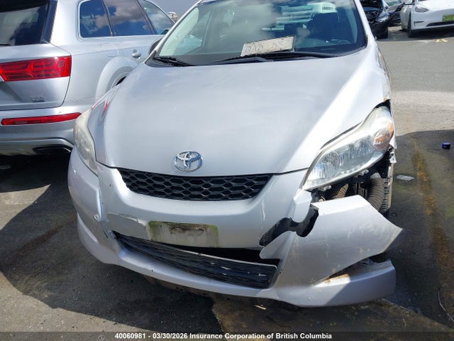 40060981 :رقم المزاد ، 2T1KE40E09C012729 vin ، 2009 Toyota Corolla Matrix S مزاد بيع