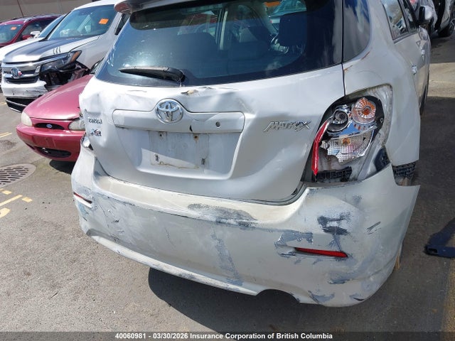 40060981 :رقم المزاد ، 2T1KE40E09C012729 vin ، 2009 Toyota Corolla Matrix S مزاد بيع
