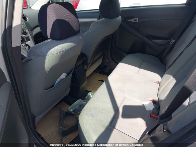 40060981 :رقم المزاد ، 2T1KE40E09C012729 vin ، 2009 Toyota Corolla Matrix S مزاد بيع