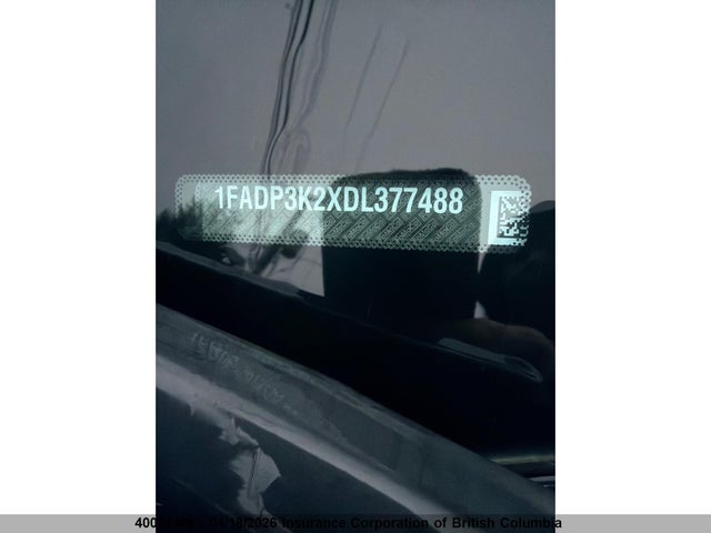 40061406 :رقم المزاد ، 1FADP3K2XDL377488 vin ، 2013 Ford Focus مزاد بيع