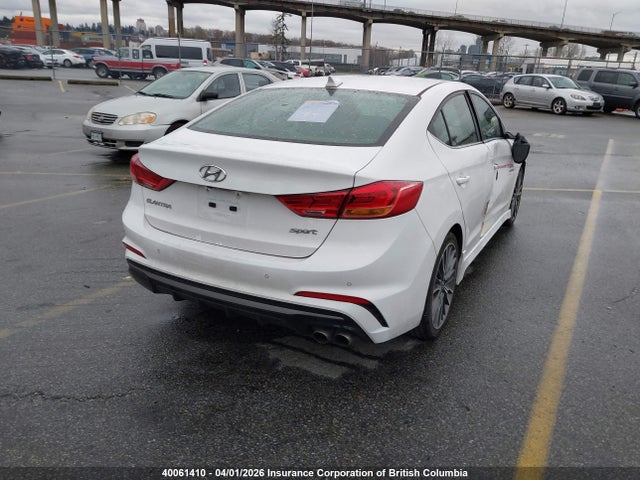 KMHD04LB4JU567856 Hyundai Elantra Sport Tech