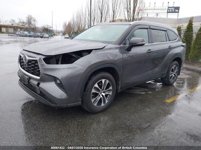 5TDGZRBH3NS577525 Toyota Highlander Xle