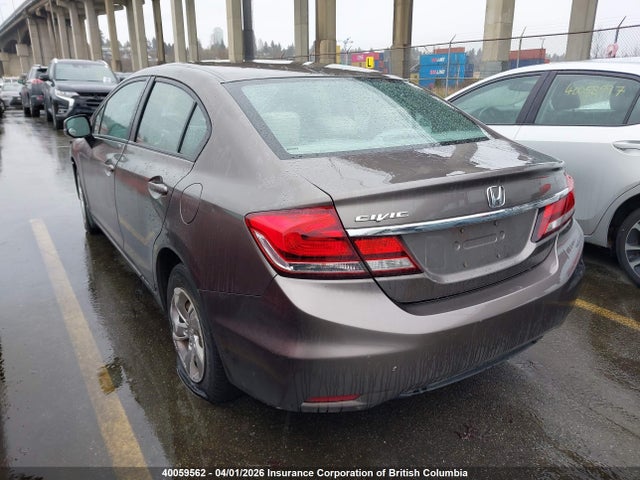 2013 Honda Civic Lx მანქანა იყიდება აუქციონზე, vin: 2HGFB2F43DH015363, აუქციონის ნომერი: 40059562