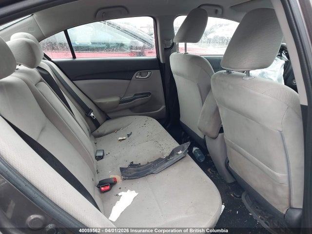 2013 Honda Civic Lx მანქანა იყიდება აუქციონზე, vin: 2HGFB2F43DH015363, აუქციონის ნომერი: 40059562