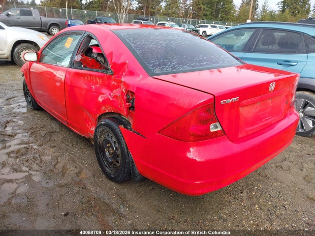 Продаж на аукціоні авто 2002 Honda Civic Dx, vin: 1HGEM22142L810794, номер лоту: 40058709