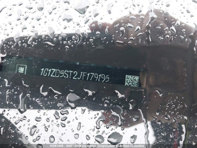 1G1ZD5ST2JF179195 Chevrolet MALIBU LT