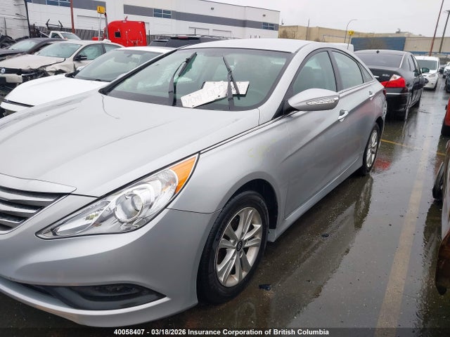 2014 Hyundai Sonata Gls მანქანა იყიდება აუქციონზე, vin: 5NPEB4ACXEH899363, აუქციონის ნომერი: 40058407