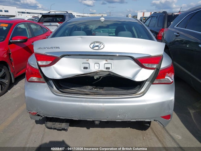 2014 Hyundai Sonata Gls მანქანა იყიდება აუქციონზე, vin: 5NPEB4ACXEH899363, აუქციონის ნომერი: 40058407