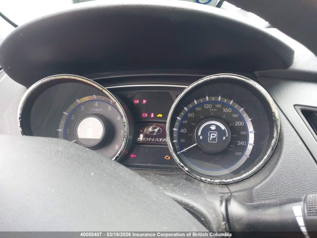 2014 Hyundai Sonata Gls მანქანა იყიდება აუქციონზე, vin: 5NPEB4ACXEH899363, აუქციონის ნომერი: 40058407