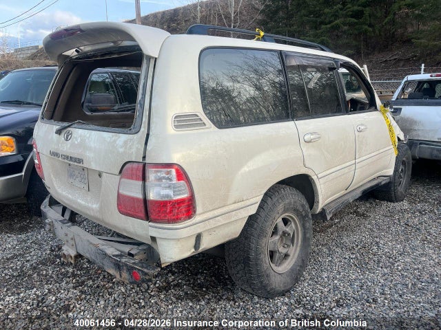 40061456 :رقم المزاد ، HDJ1010011922 vin ، 1999 Toyota Land Cruiser مزاد بيع