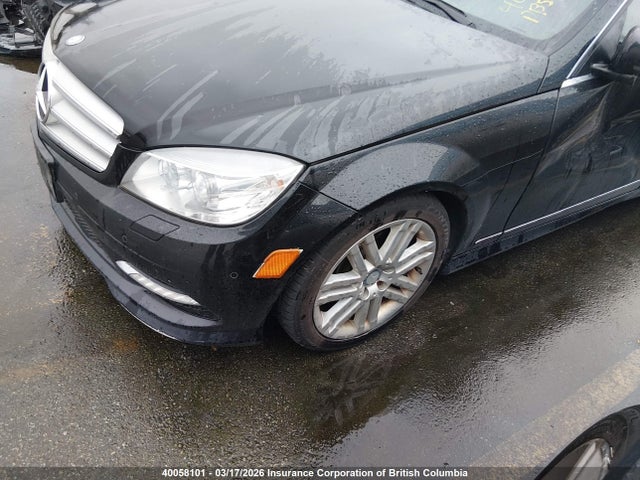 40058101 :رقم المزاد ، WDDGF8BB0BA523466 vin ، 2011 Mercedes-benz C 300 4matic مزاد بيع