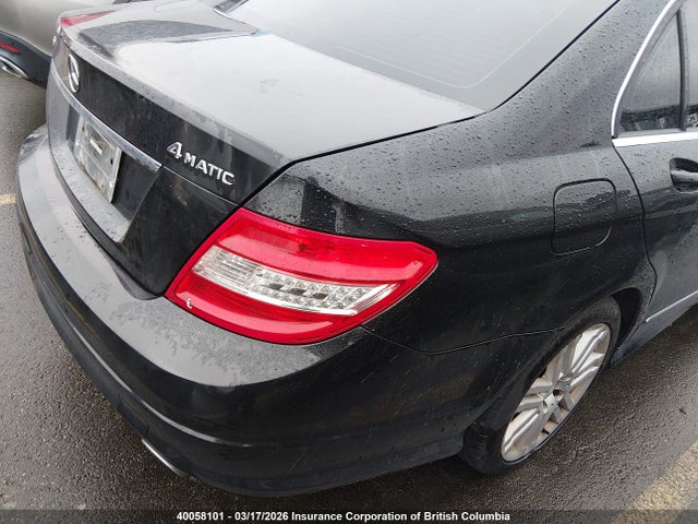 40058101 :رقم المزاد ، WDDGF8BB0BA523466 vin ، 2011 Mercedes-benz C 300 4matic مزاد بيع