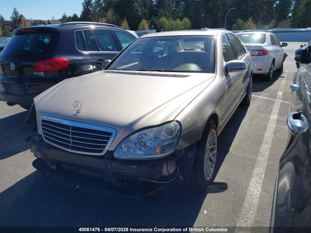 40061476 :رقم المزاد ، WDBNG75J13A321313 vin ، 2003 Mercedes-benz S 500 4matic مزاد بيع