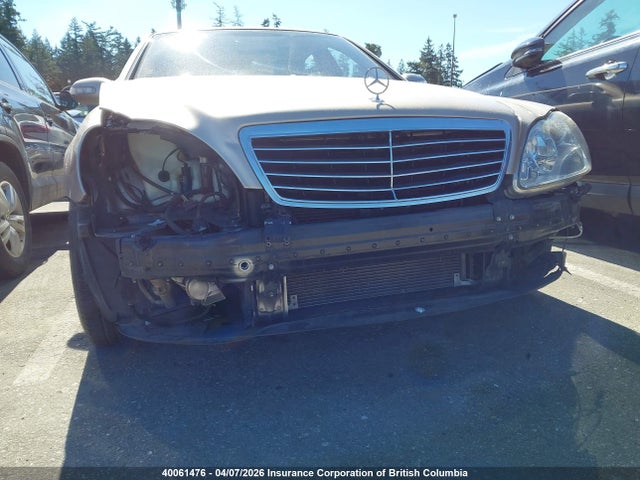 40061476 :رقم المزاد ، WDBNG75J13A321313 vin ، 2003 Mercedes-benz S 500 4matic مزاد بيع