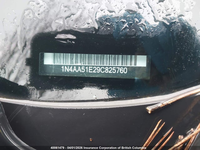 Продажа на аукционе авто 2009 Nissan Maxima 3.5 S, vin: 1N4AA51E29C825760, номер лота: 40061479