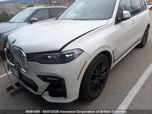 40061489 :رقم المزاد ، 5UXCX4C58KLS37620 vin ، 2019 Bmw X7 مزاد بيع