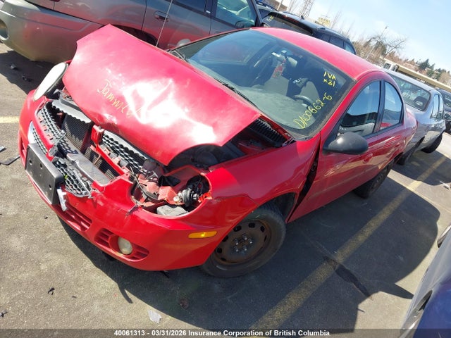 Aukcja sprzedaży 2004 Dodge Neon Sx 2.0, vin: 1B3ES46CX4D521963, numer aukcji: 40061313