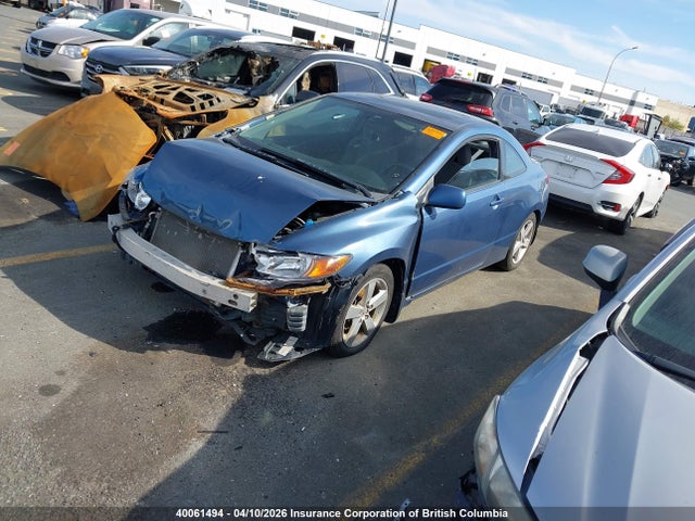 40061494 :رقم المزاد ، 2HGFG12698H010872 vin ، 2008 Honda Civic مزاد بيع