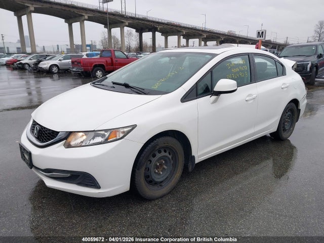 2013 Honda Civic Lx მანქანა იყიდება აუქციონზე, vin: 2HGFB2F56DH041464, აუქციონის ნომერი: 40059672