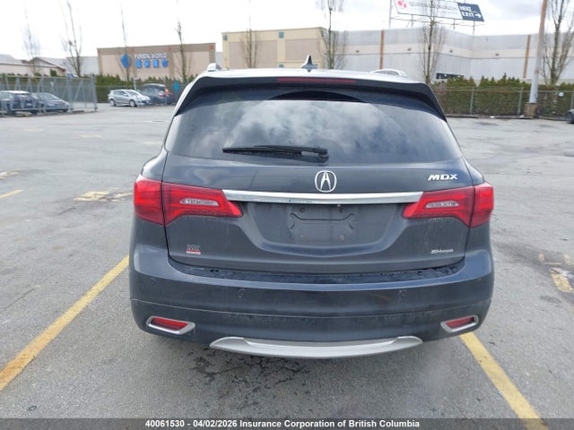 Продажа на аукционе авто 2016 Acura Mdx, vin: 5FRYD4H82GB507694, номер лота: 40061530