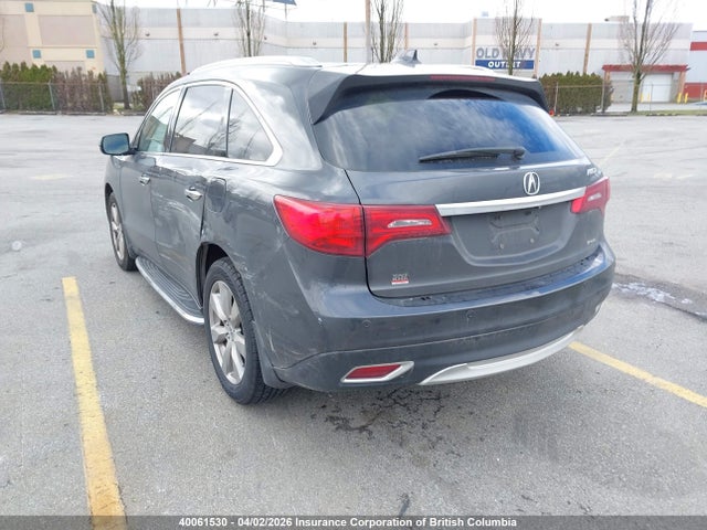 Продажа на аукционе авто 2016 Acura Mdx, vin: 5FRYD4H82GB507694, номер лота: 40061530