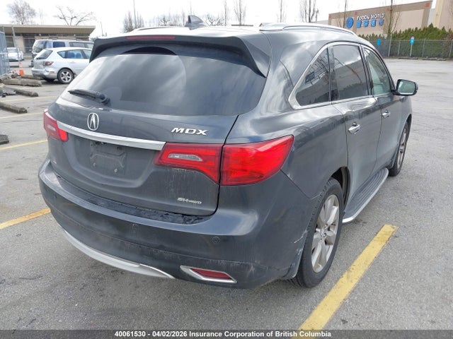 Продажа на аукционе авто 2016 Acura Mdx, vin: 5FRYD4H82GB507694, номер лота: 40061530