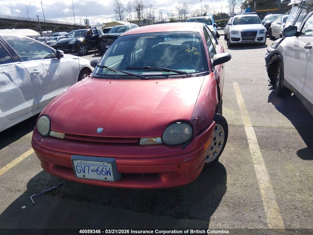 Aukcja sprzedaży 1998 Dodge Neon Highline/sport/le, vin: 1B3ES47C6WD587251, numer aukcji: 40059346