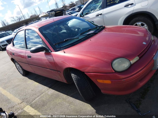 Aukcja sprzedaży 1998 Dodge Neon Highline/sport/le, vin: 1B3ES47C6WD587251, numer aukcji: 40059346