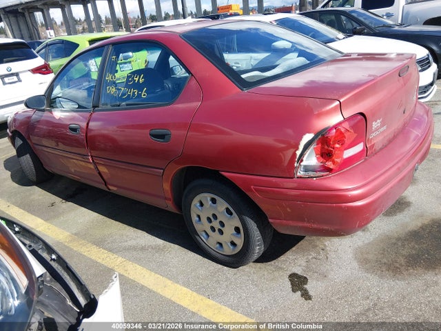 Aukcja sprzedaży 1998 Dodge Neon Highline/sport/le, vin: 1B3ES47C6WD587251, numer aukcji: 40059346