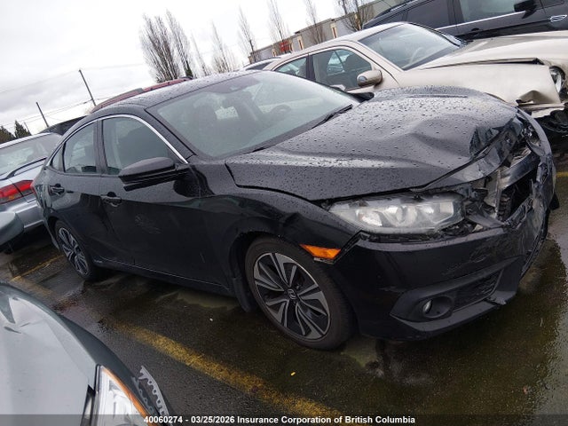40060274 :رقم المزاد ، 2HGFC1F42GH100237 vin ، 2016 Honda Civic Ex مزاد بيع