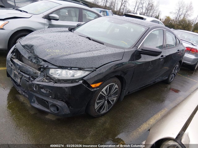 40060274 :رقم المزاد ، 2HGFC1F42GH100237 vin ، 2016 Honda Civic Ex مزاد بيع
