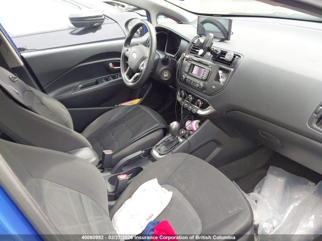 2012 Kia Rio Lx მანქანა იყიდება აუქციონზე, vin: KNADM5A39C6708953, აუქციონის ნომერი: 40060992