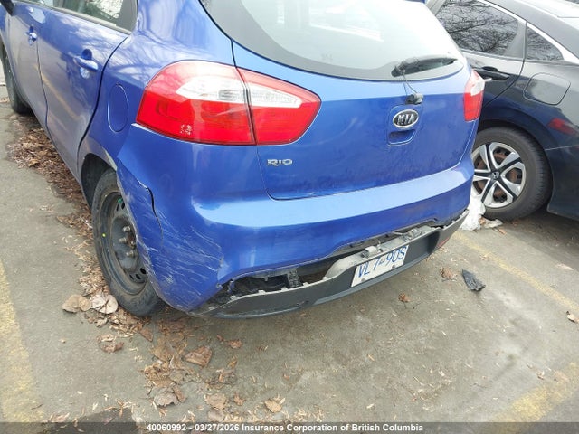 2012 Kia Rio Lx მანქანა იყიდება აუქციონზე, vin: KNADM5A39C6708953, აუქციონის ნომერი: 40060992