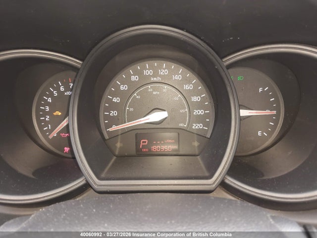 2012 Kia Rio Lx მანქანა იყიდება აუქციონზე, vin: KNADM5A39C6708953, აუქციონის ნომერი: 40060992