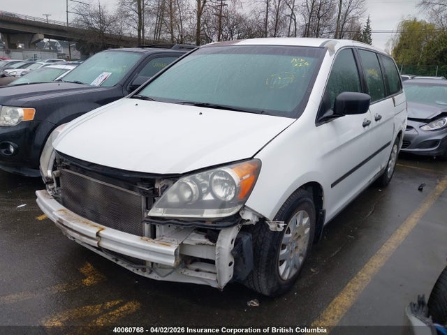 2009 Honda Odyssey Lx მანქანა იყიდება აუქციონზე, vin: 5FNRL38159B501686, აუქციონის ნომერი: 40060768