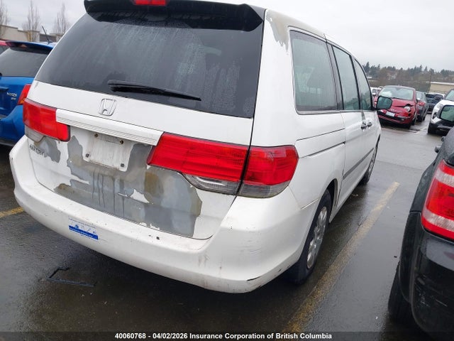 2009 Honda Odyssey Lx მანქანა იყიდება აუქციონზე, vin: 5FNRL38159B501686, აუქციონის ნომერი: 40060768