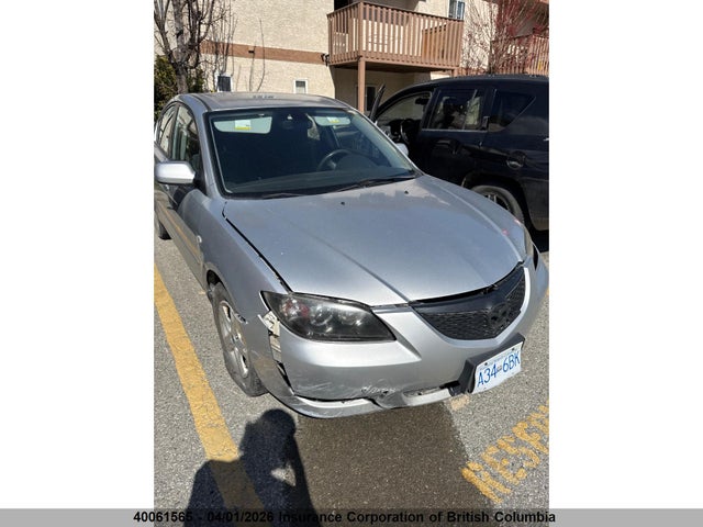 Продажа на аукционе авто 2004 Mazda 3 I, vin: JM1BK12F641208443, номер лота: 40061565