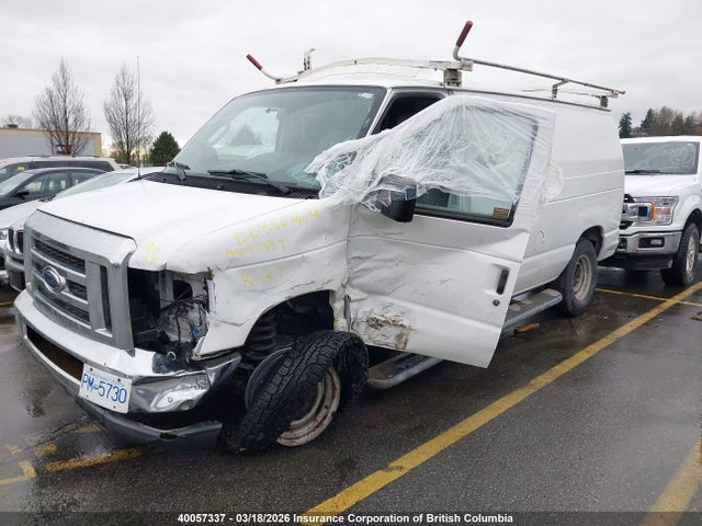 40057337 :رقم المزاد ، 1FTNE2EW2ADA37271 vin ، 2010 Ford Econoline E250 Van مزاد بيع