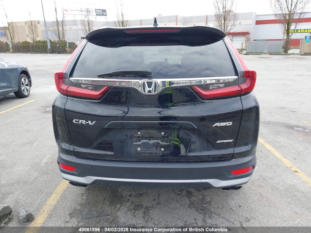 2020 Honda Cr-v მანქანა იყიდება აუქციონზე, vin: 2HKRW2H40LH228581, აუქციონის ნომერი: 40061596