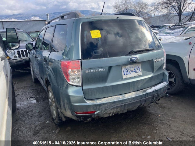 40061615 :رقم المزاد ، JF2SH62689G734459 vin ، 2009 Subaru Forester Xs مزاد بيع