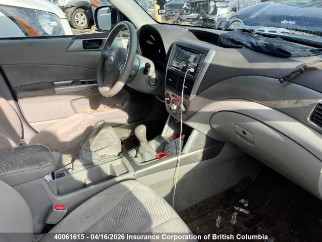 40061615 :رقم المزاد ، JF2SH62689G734459 vin ، 2009 Subaru Forester Xs مزاد بيع