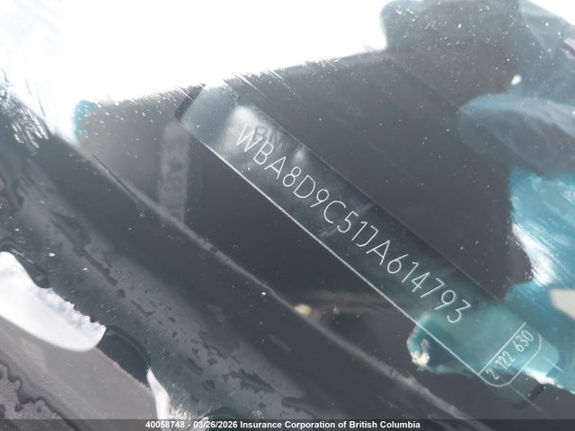 40058748 :رقم المزاد ، WBA8D9C51JA614793 vin ، 2018 Bmw 330 Xi مزاد بيع