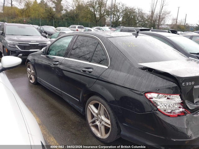 40061562 :رقم المزاد ، WDDGF87X49F319643 vin ، 2009 Mercedes-benz C 350 4matic مزاد بيع