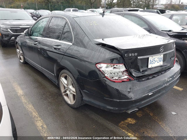 40061562 :رقم المزاد ، WDDGF87X49F319643 vin ، 2009 Mercedes-benz C 350 4matic مزاد بيع