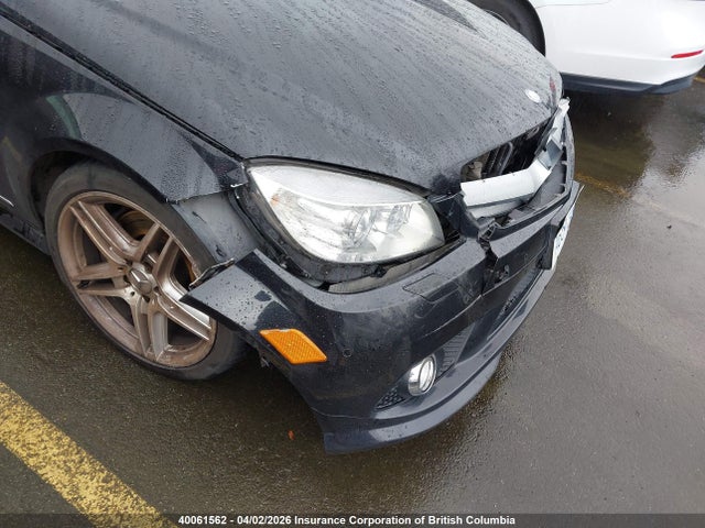 40061562 :رقم المزاد ، WDDGF87X49F319643 vin ، 2009 Mercedes-benz C 350 4matic مزاد بيع