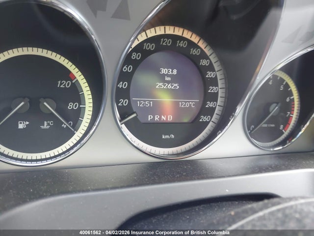 40061562 :رقم المزاد ، WDDGF87X49F319643 vin ، 2009 Mercedes-benz C 350 4matic مزاد بيع