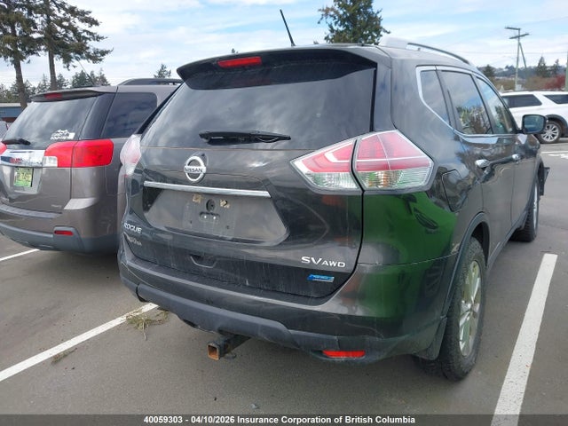 Aukcja sprzedaży 2015 Nissan Rogue S/sl/sv, vin: 5N1AT2MM2FC830874, numer aukcji: 40059303