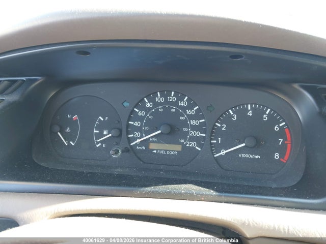 2000 Toyota Camry მანქანა იყიდება აუქციონზე, vin: JT2BG22K6Y0404603, აუქციონის ნომერი: 40061629